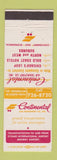 Matchbook Cover - Continental Air Transport Chicago IL