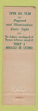 Matchbook Cover - Natural Bridge Hotel VA