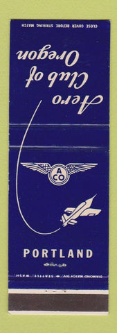 Matchbook Cover - Aero Club of Portland OR