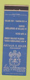 Matchbook Cover - Hotel Leamington Miami FL