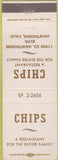 Matchbook Cover - Chipa Restaurant Hawthorne CA