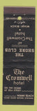 Matchbook Cover - Cromwell Hotel Miami Beach FL