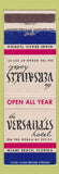 Matchbook Cover - Versailles Hotel Miami Beach FL