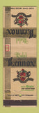 Matchbook Cover - Hotel Lennox St Louis MO WEAR