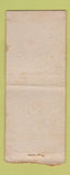 Matchbook Cover - Fremont Oil Company Port Clinton OH BOBTAIL
