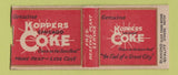 Matchbook Cover - Koppers Coke Coal Chicago IL DQ BOBTAIL
