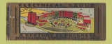 Matchbook Cover - 1933 Chicago World's Fair Electrical Group WEAR BOBTAIL