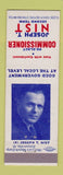 Matchbook Cover - Joseph Nist Commissioner Election