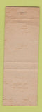 Matchbook Cover - Huey W Jordan County Commissioner Election 1960 WEAR