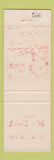 Matchbook Cover - Frank Robinson County Commissioner Election CREASED