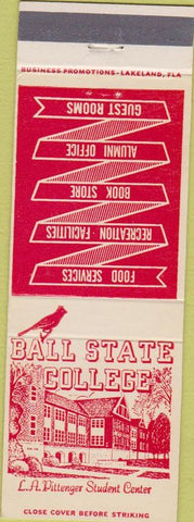 Matchbook Cover - Ball State College