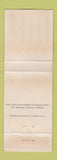 Matchbook Cover - William Steiger Congress Election Oshkosh WI WEAR