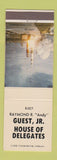 Matchbook Cover - Raymond Andy Guest House of Delegates VA Virginia #2