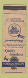Matchbook Cover - Robison Phillips Drug Store