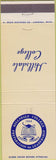 Matchbook Cover - Hillsdale College