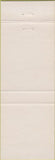 Matchbook Cover - Hillsdale College