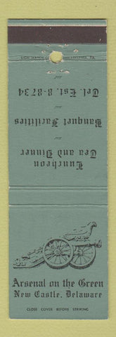 Matchbook Cover - Arsenal on the Green New Castle DE restaurant WEAR