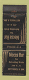 Matchbook Cover - Mecca Bar Hettinger ND low phone # WEAR