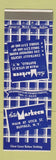 Matchbook Cover - Hotel Markeen Buffalo NY