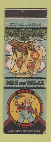 Matchbook Cover - Coal Hole Coronado Hotel St Louis MO WEAR
