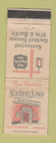 Matchbook Cover - Northrup Jones Restaurant Omaha NE WORN