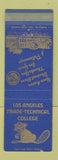 Matchbook Cover - Los Angeles Trade Technical School CA