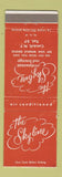 Matchbook Cover - Skyline Restaurant Catskill NY