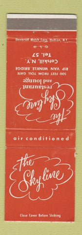 Matchbook Cover - Skyline Restaurant Catskill NY