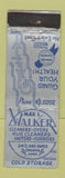 Matchbook Cover - Max Walker Cleaners Dyers Omaha NE WEAR