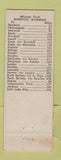 Matchbook Cover - Teton Hotel Riverston WY
