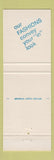 Matchbook Cover - Montgomery Ward Stores Fashion