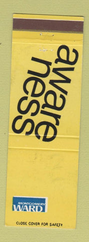 Matchbook Cover - Montgomery Ward Stores Awareness WEAR