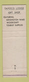 Matchbook Cover - Tapoco Lodge NC