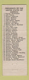 Matchbook Cover - Henry's Cleaners Detroit MI WEAR