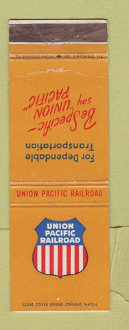 Matchbook Cover - Union Pacific Railroad Specific WEAR