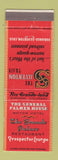 Matchbook Cover - General Palmer House Durango Silverton Coloradoa train