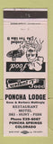 Matchbook Cover - Poncha Lodge Springs Colorado