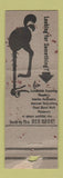 Matchbook Cover - Red Book Phone Book Classifieds Chicago IL WORN