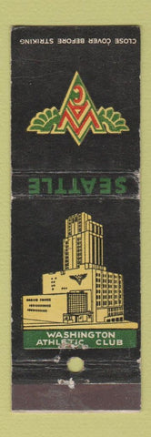 Matchbook Cover - Washington Athletic Club Seattle WA WEAR