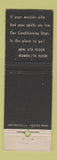 Matchbook Cover - Washington Athletic Club Seattle WA WEAR
