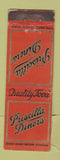 Matchbook Cover - Priscilla Diners Boston MA WEAR