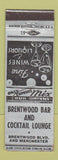 Matchbook Cover - Brentwood Bar Cocktail Lounge Brentwood MO