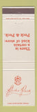 Matchbook Cover - Peck and Peck Stores Department