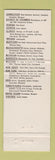 Matchbook Cover - Peck and Peck Stores Department