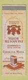 Matchbook Cover - Carolina Hotel Winston Salem NC Falmouth Hotel Portland ME