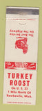 Matchbook Cover - Turkey Roost Kawkawlin MI WEAR