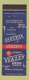 Matchbook Cover - Veazey's Drug Store Oklahoma City OK