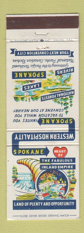 Matchbook Cover - Sopkane WA Tourism