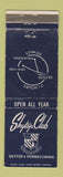 Matchbook Cover - Skytop Club PA WEAR