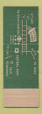 Matchbook Cover - Hotel Clunie Sacramento CA